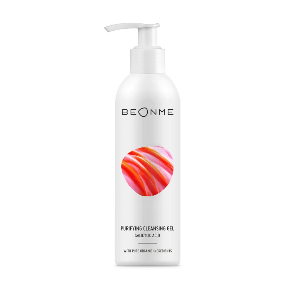 BeOnMe purifying cleansing gel skin type